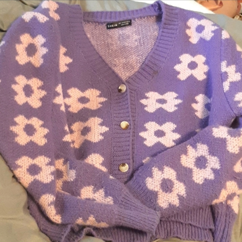 Purple sweater